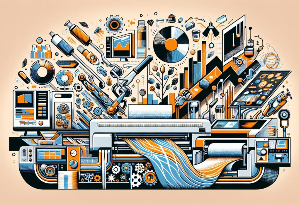 grafika: drukowanie na materialach elastycznych: wyzwania i mozliwosci