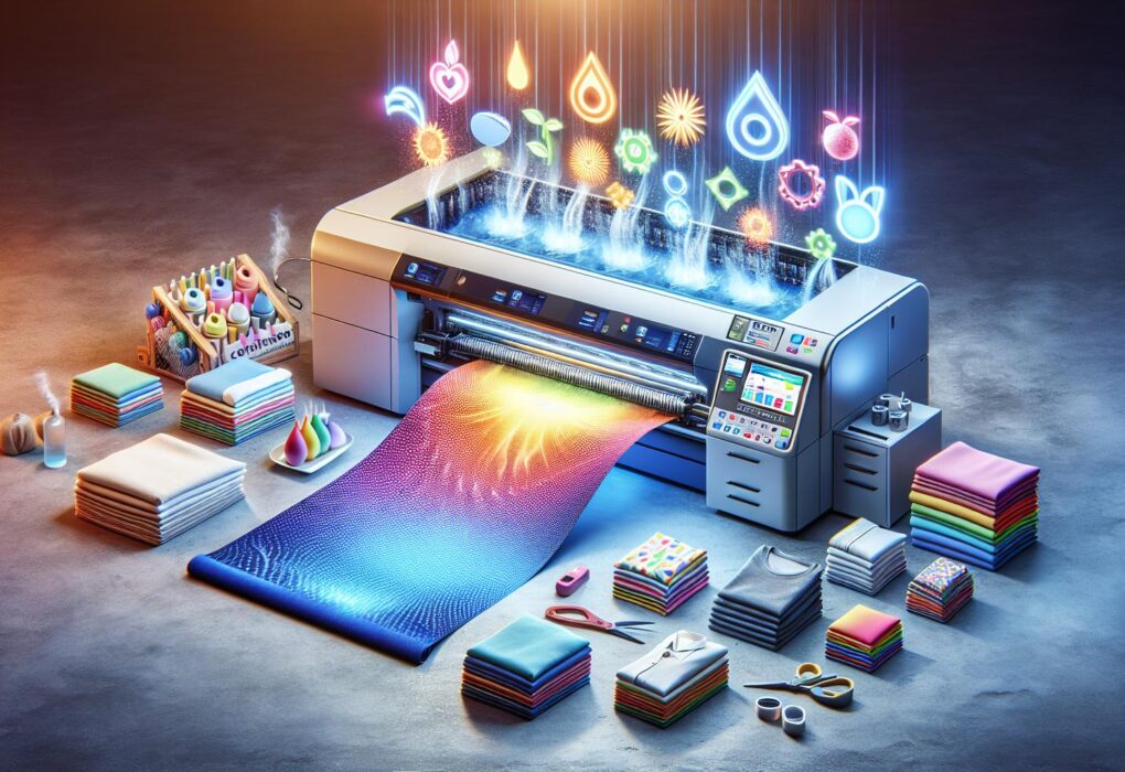 grafika: drukowanie na tkaninach: nowe technologie i materialy