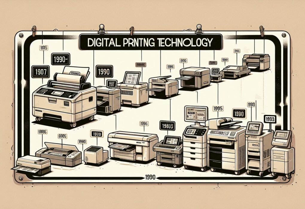 grafika: historia druku cyfrowego: od poczatkow do wspolczesnosci