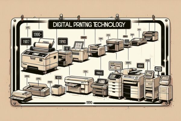grafika: historia druku cyfrowego: od poczatkow do wspolczesnosci