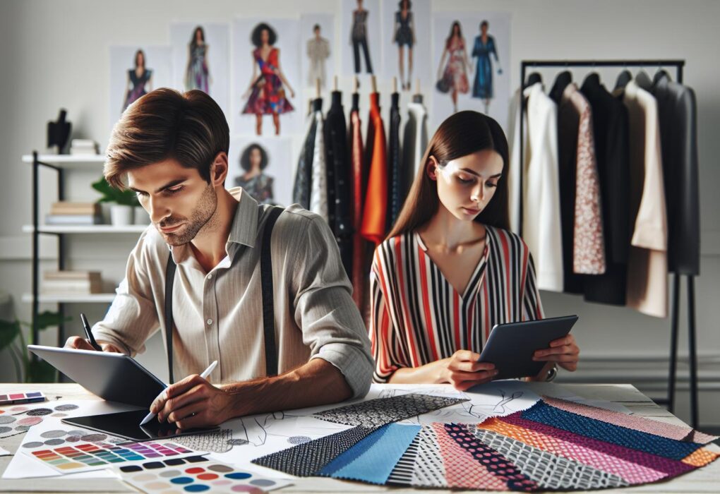 grafika: technologie druku w modzie: przyklady i inspiracje