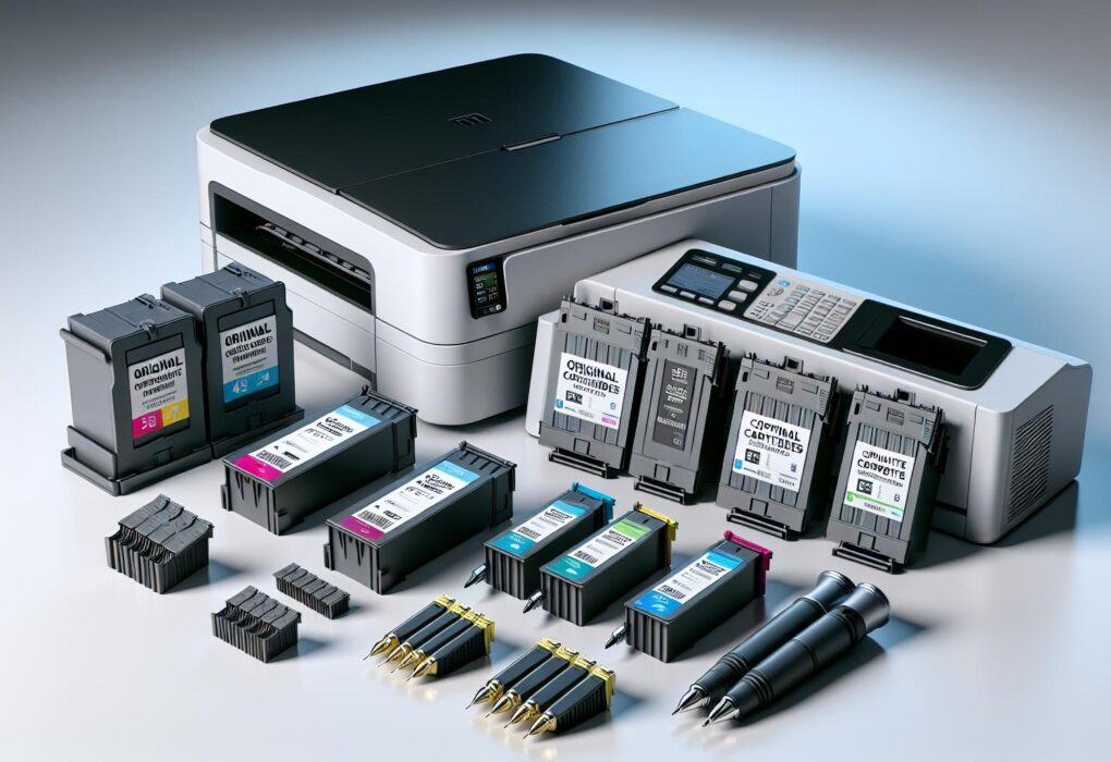 tusze do drukarek hewlett packard (hp) - zamienniki i oryginalne