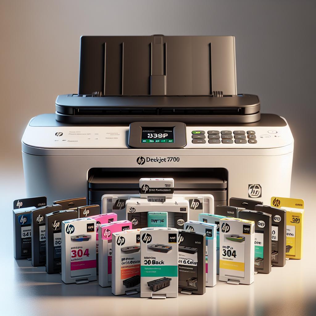 hp deskjet 3700 tusz