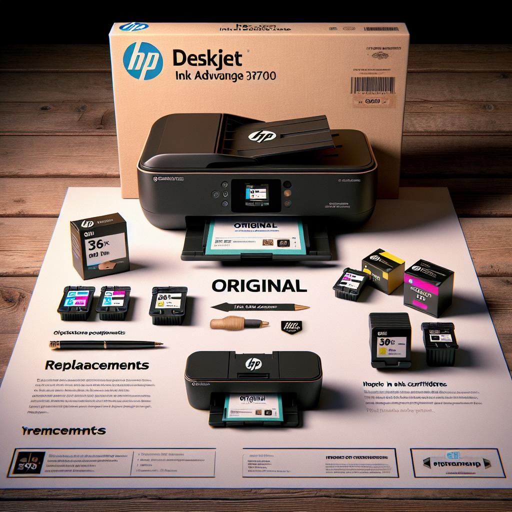 Tusze do HP DeskJet Ink Advantage 3700 - Zamienniki i Oryginalne: Kompleksowy Przegląd