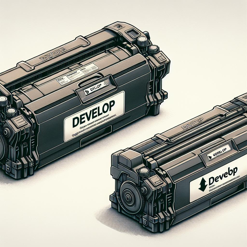 Zrozumieć różnicę: Tonery do drukarek Develop - zamienniki i oryginalne