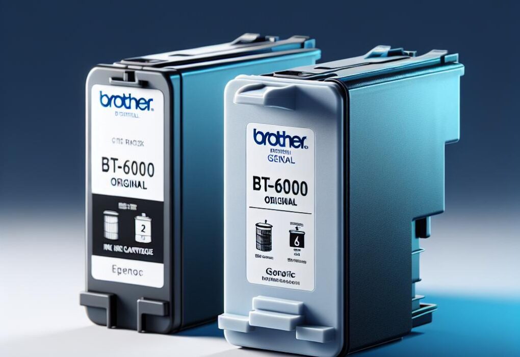 Tusze Brother BT-6000: Różnice między oryginalnymi a zamiennikami