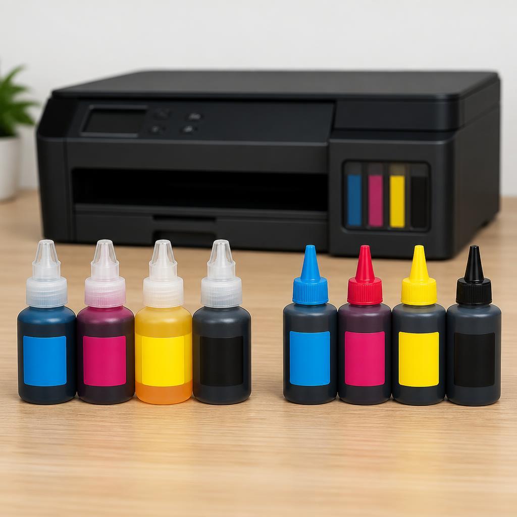 Tusze Brother BT-D100 CMYK - zamienniki i oryginalne: wnikliwe spojrzenie na jakość i ekonomię druku