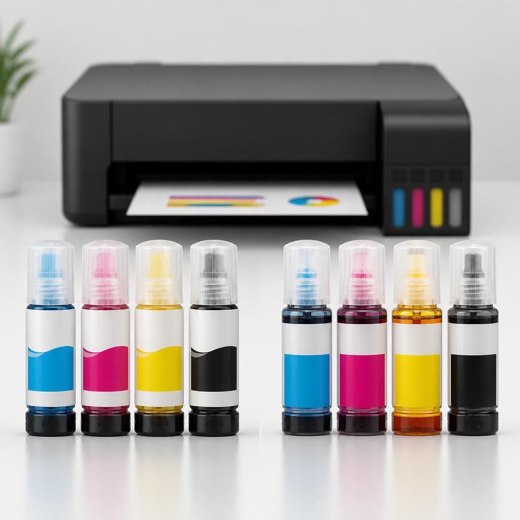 Porównanie atramentów: Tusze Epson 112 CMYK - zamienniki i oryginalne